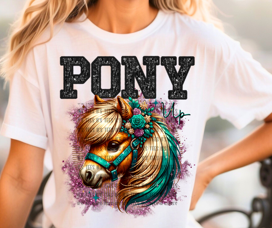 Pony Up Light Brown PNG