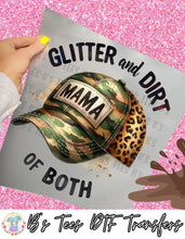 Load image into Gallery viewer, Glitter And Dirt SINGLE DTF TRANSFER
