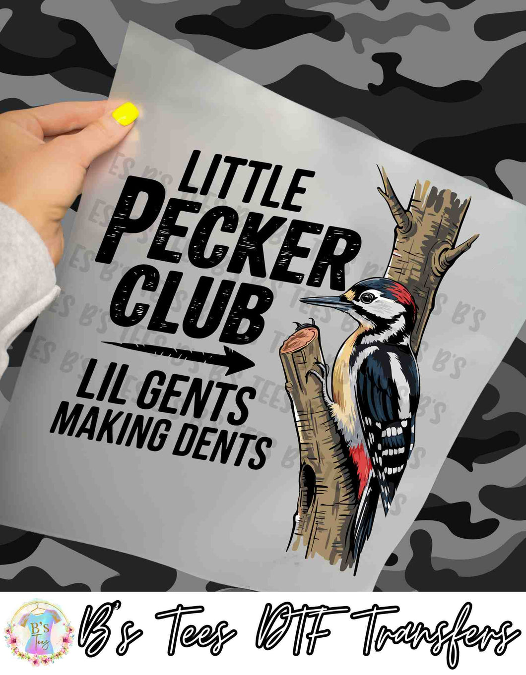 Little Pecker Club SINGLE DTF TRANSFER