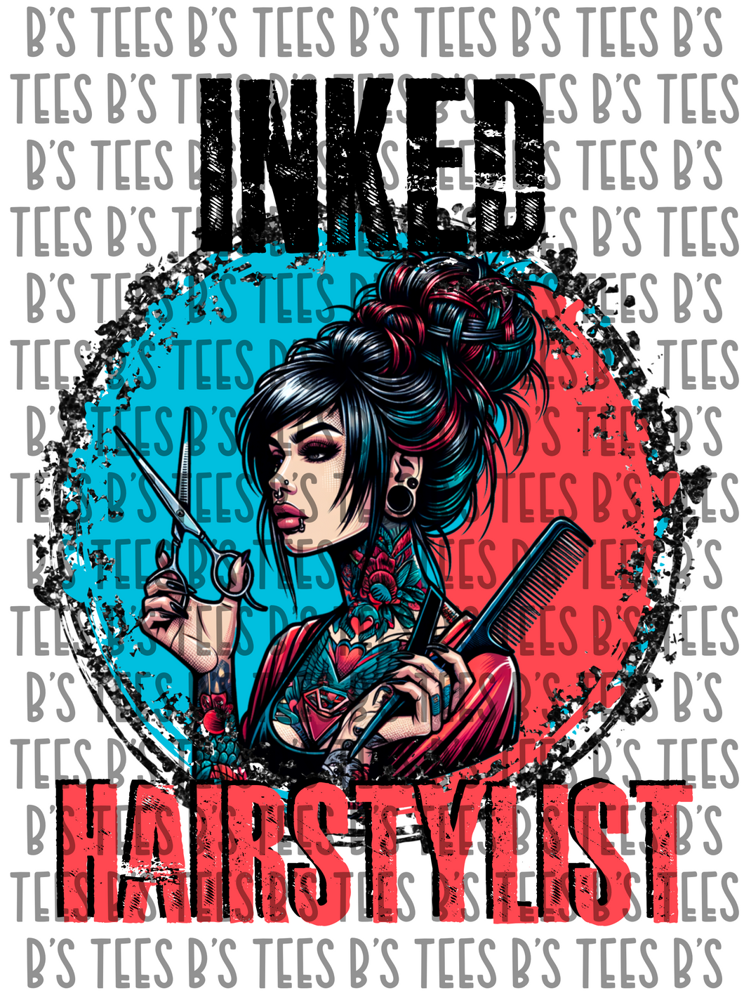 Inked Hairstylist