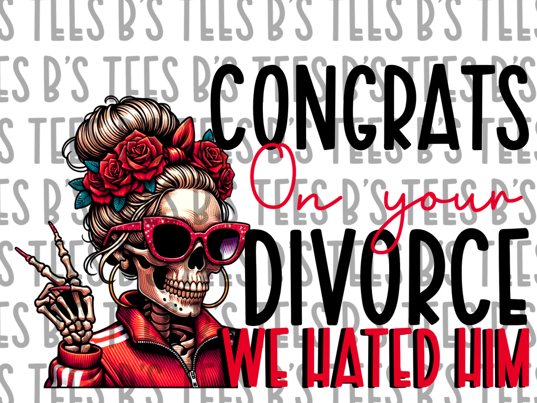 Congrats On The Divorce