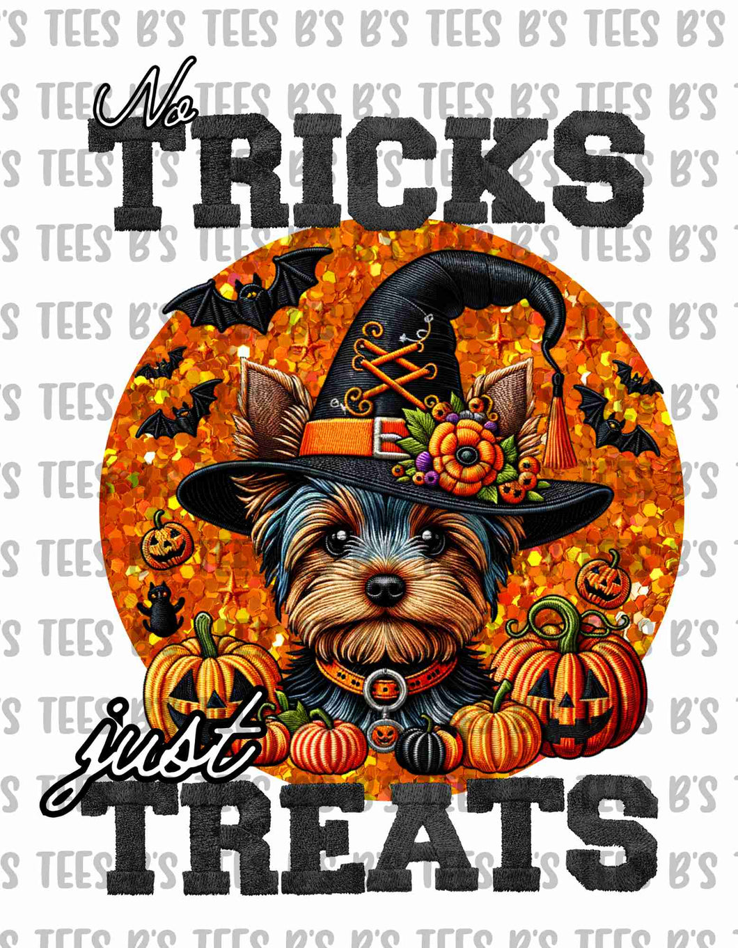 Yorkie Tricks & Treats PNG