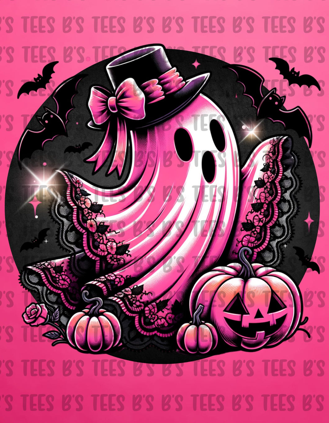 Pink Ghost PNG