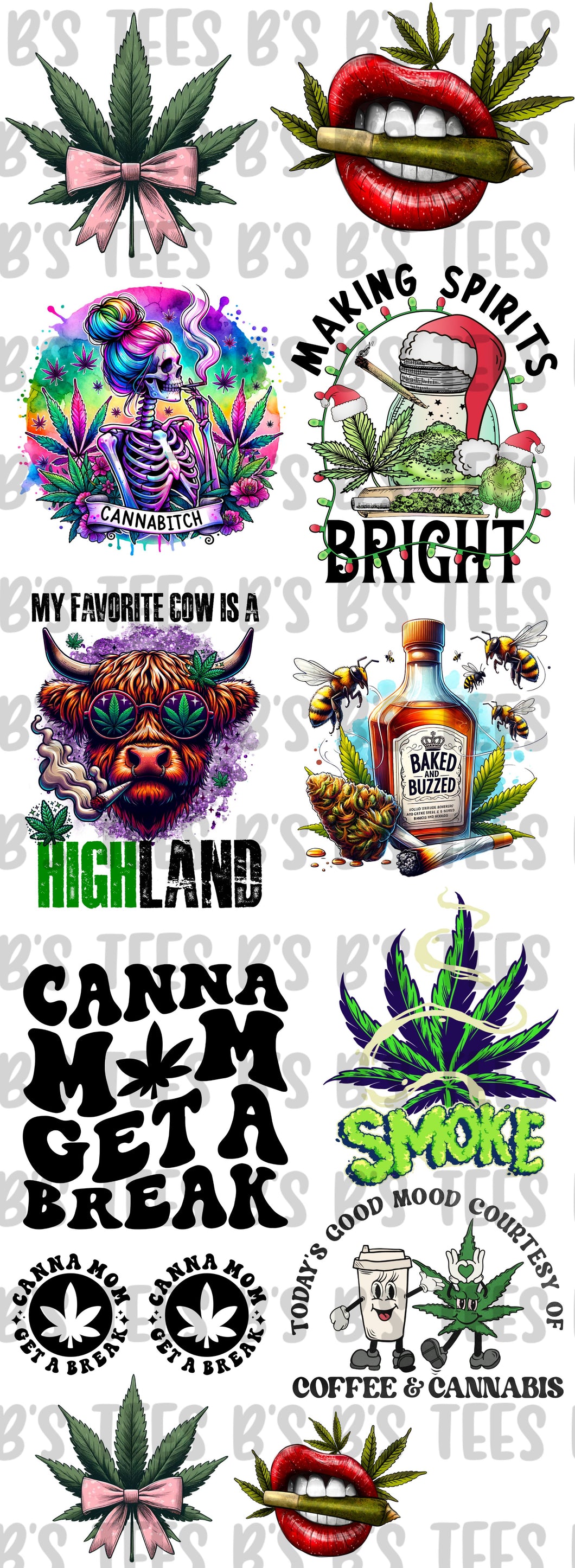 Weed Premade Gang Sheet  22