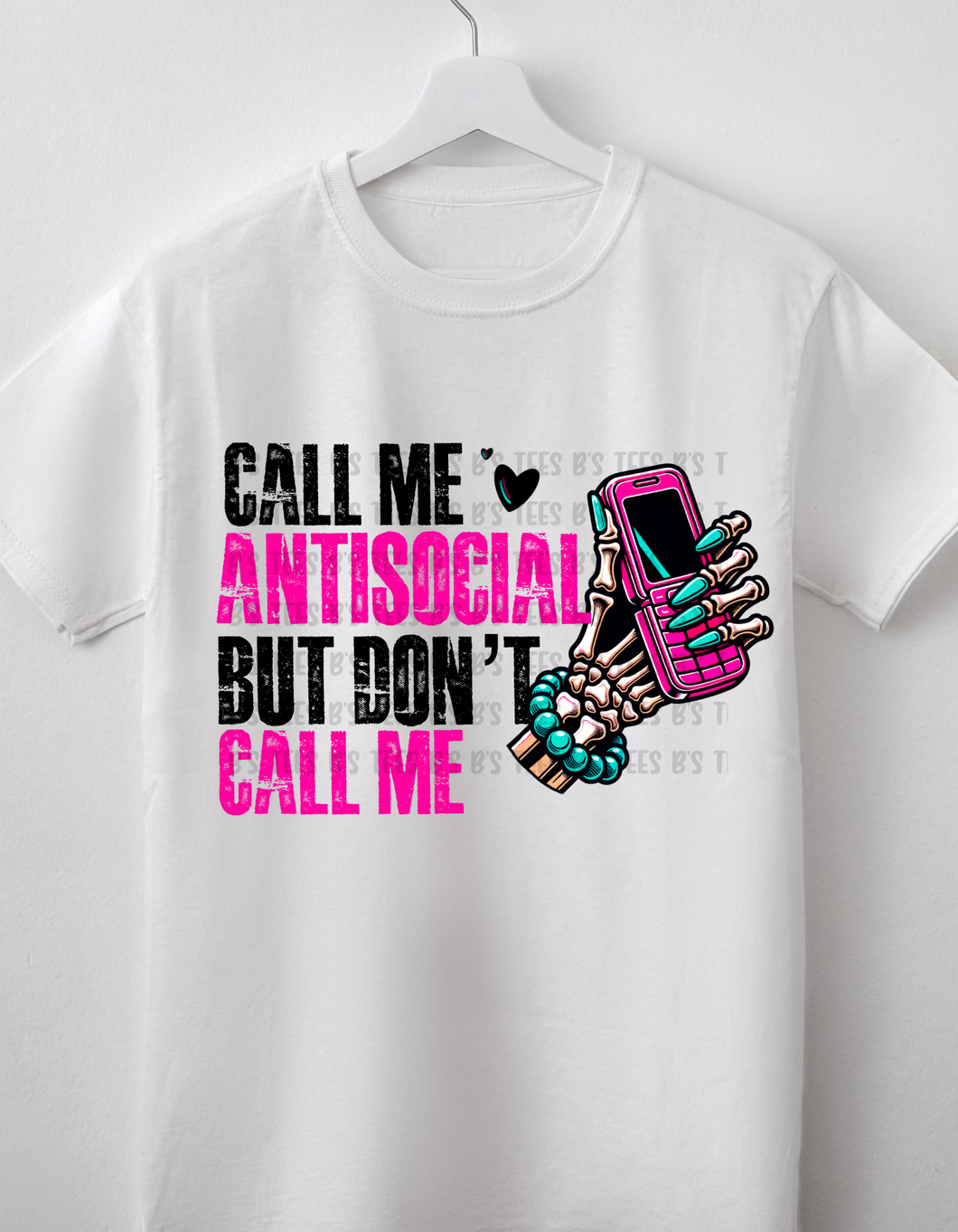 Call Me Antisocial PNG