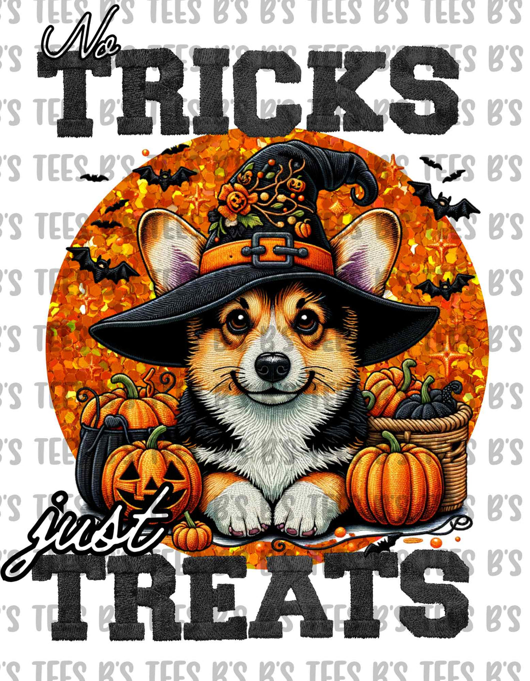 Corgi Tricks & Treats PNG