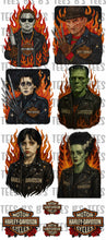 Load image into Gallery viewer, Biker Horror Sheet 22&quot;x 50&quot; Gang Sheet
