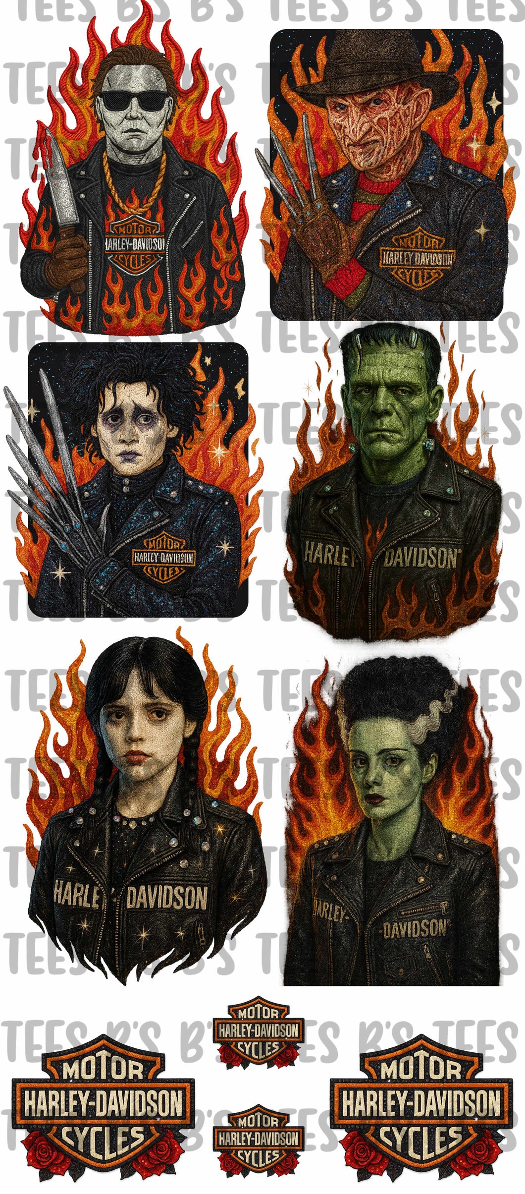 Biker Horror Sheet 22