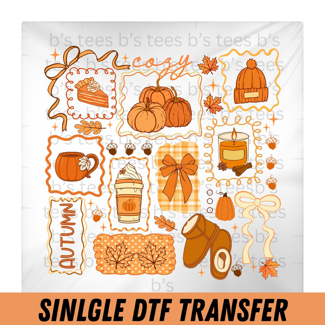 Fall Things SINGLE DTF TRANSFER