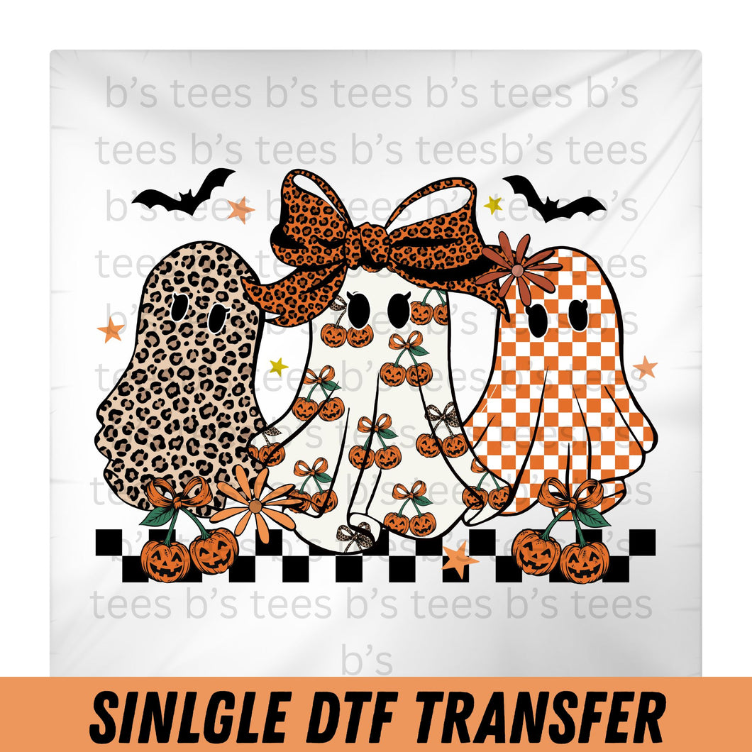 Ghosts SINGLE DTF TRANSFER